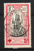 Col33 Colonie Inde N° 44 Oblitéré Cote : 3,00€ - Used Stamps