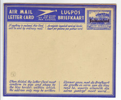 BECHUANALAND     Airmail Lettercard   Aerogramme  3d - 1885-1964 Protectorat Du Bechuanaland