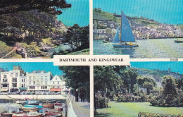 Dartmouth & Kingwear Multiview  - Devon -   Unused Postcard -  Uk3 - Torquay