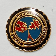 Pin's Paris Moscou Pekin Tour Eiffel Ø 2 Cm - Rallye