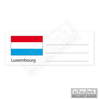 Schaubek Numismatik Länderetikett Für Münzhülle - Luxembourg EKEURO-LUXEMBOURG - Other & Unclassified