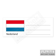 Schaubek Numismatik Länderetikett Für Münzhülle - Niederlande EKEURO-NIEDERLANDE - Altri & Non Classificati