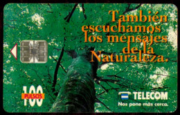 SCHEDA PHONECARD ARGENTINA LOS MENSAJES DE LA NATURALEZA - TREE - Argentine