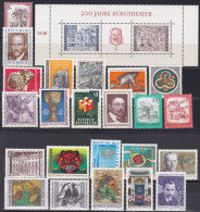 Österreich 1976 - Mi.Nr. 1506 - 1539 - Postfrisch MNH - Kompletter Jahrgang - Ganze Jahrgänge