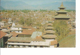 18236) Nepal Kathmandu View To USA See Back - Népal