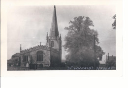 18254) England Scrooby St Wilfrids's Church  Looks Like Real Photo See Back - Other & Unclassified