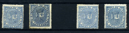España Nº 142*/(*). Año 1874 - Unused Stamps