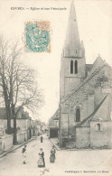 Esvres * église Du Village Et La Rue Principale * Boulangerie - Sonstige & Ohne Zuordnung