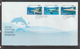 Cocos (Keeling) Islands Dolphins FDC - Dauphins