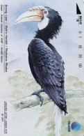 *INDONESIA* -  Scheda Usata - Eagles & Birds Of Prey