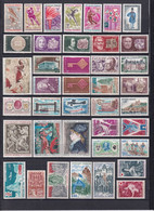 LIVRAISON GRATUITE A PARTIR DE 5 EUR D'ACHAT ! - 1968 - ANNEE COMPLETE ** MNH - 40 TIMBRES - COTE = 18 EUR. - 1960-1969