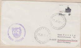 Ross Dependency Cover Vanda Station NZ  Antarctic Research  Expedition Ca Scott Base 11 JA 1975 (XX167B) - Briefe U. Dokumente