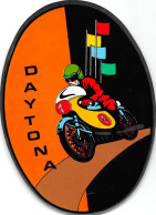 ¤¤   -   Lot De 6 Autocollants  -  Moto  - Daytona, Fulmen, Honda, Kléber .........     -   ¤¤ - Motorräder