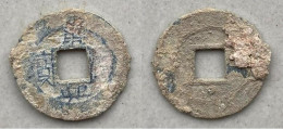 Ancient Annam Coin Gia Hung Thong Bao (zinc Coin) 1780-1820 - Viêt-Nam