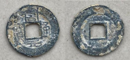 Ancient Annam Coin Chu Nguyen Thong Bao (zinc Coin) THE  NGUYEN LORDS (1558-1778) - Vietnam