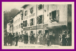 * LAMURE SUR AZERGUES - Hôtel Des Voyageurs - OVIZE COMBY - Boucherie Charcuterie - Très Animée - Lamure Sur Azergues