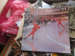 Sarajevo 84 XIV Olympic Winter Games Yugoslavia Sarajevo 1984 Ultra Big 30x30 Cm 78 Pages - Books