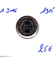 Etats Unis. Dime 1915 - 1892-1916: Barber