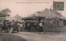 Nouvelle Caledonie - Jonction Des Autos Au Restaurant De TO MO - J Raché Editeur - Animé - Carte Postale Ancienne - Nieuw-Caledonië