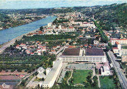 Vienne * Vue Panoramique Aérienne De La Commune * Au 1er Plan , Le Lycée * école - Vienne