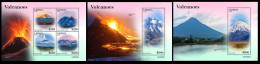 Liberia  2022 Volcanoes. (301) OFFICIAL ISSUE - Volcans