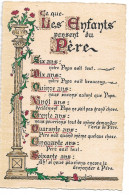 L12C079 - Ce Que Les Enfants Pensent Du Père - Calligraphie, Enluminures Et Décor Délicat - Roussel N°C1 - Philosophie & Pensées