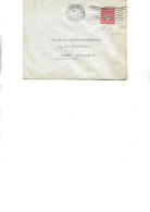LETTRE AFFRANCHIE N°708 SEUL SUR LETTRE -OBLITEREE CAD PARIS TRI N° 16 ANNEE 1945 - COTE 30 € - 1921-1960: Période Moderne