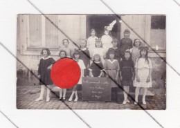 Photo Carte D'une Classe - Ecole Communale   ARLON 1920/21 - Elève, Fille, 4e Degré (B328) - Aarlen
