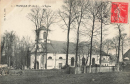 Moulle * 1908 * Un Coin Du Village Et L'église - Other & Unclassified