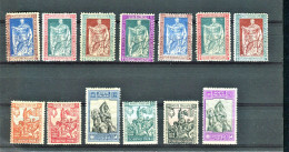 REGNO 1928 EMANUELE FILIBERTO SERIE CPL. 13 VALORI ** MNH - Neufs