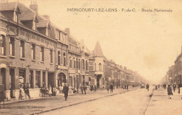 Méricourt Lez Lens * Route Nationale * Villageois - Andere & Zonder Classificatie