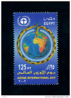 EGYPT / 2002 / UN / INTL. OZONE DAY / GLOBE / SNAKE / MNH / VF. - Nuovi