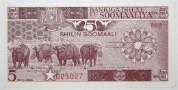 Somalie - 5 Shillings - 1983 - PICK 31a - NEUF - Somalie