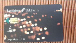 Phonecard Letland  Used Rare - Letonia