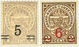 698391 HINGED LUXEMBURGO 1915 ESCUDOS Y GRAN DUQUESA MARIE-ADELAIDE - Autres & Non Classés