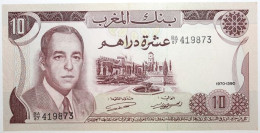 Maroc - 10 Dirhams - 1970 - PICK 57a - SPL - Maroc