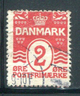 DANEMARK- Y&T N°49- Oblitéré - Oblitérés