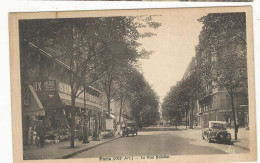 CPA, D.75, Paris ( 13) La Rue Bobillo, Animée De Vielles Voitures  Ed Jan - Arrondissement: 13