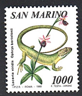 SAINT MARIN , Reptile, Reptiles, Lezard.  Yvert N° 1255 Neuf Sans Charniere. MNH ** - Other & Unclassified