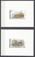 TOGO, Reptile, Reptiles, Crocodile., Crocodiles Yvert N° 898/99 Epreuve De Luxe. MNH ** - Other & Unclassified