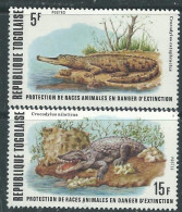 TOGO, Reptile, Reptiles, Crocodile., Crocodiles Yvert N° 898/99 Neuf Sans Charnière. MNH ** - Autres & Non Classés