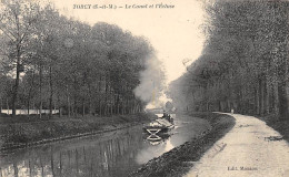 Torcy          77         Le Canal Et L'écluse. Péniche       (voir Scan) - Torcy