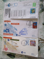 Lot De 12 Fdc Espace - Other & Unclassified