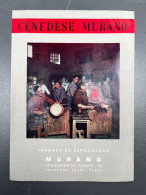 Ancien Dépliant Touristique CENEDESE MURANO Verre De Murano Italie Venise Venezia Itralie - Reiseprospekte