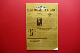 Le Prime 150 Pagine De Il Giornale Dell'Arte 1983-1996 Allemandi Torino 1996 - Non Classés