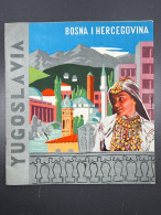 Ancien Dépliant Touristique BONSA I HERCEGOVINA YUGOSLAVIA Yougoslavie Bosnie Herzegovine - Dépliants Touristiques