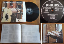 RARE French LP 33 RPM (12") GEORGES BRASSENS «Supplique Pour être Enterré Sur La Plage De Sète» (Vol. 9,  1976) - Collectors
