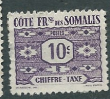Cote Des Somalis  - Taxe  - Yvert N° 44 (*) - Ai 33308 - Nuevos