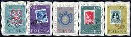 POLAND 1960 Stamp Centenary Set LHM / *.  Michel 1151-55 - Unused Stamps