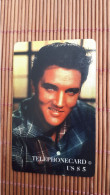 Elvis Presley Phonecard Only 2000 EX Made 2 Scans Rare - Musique